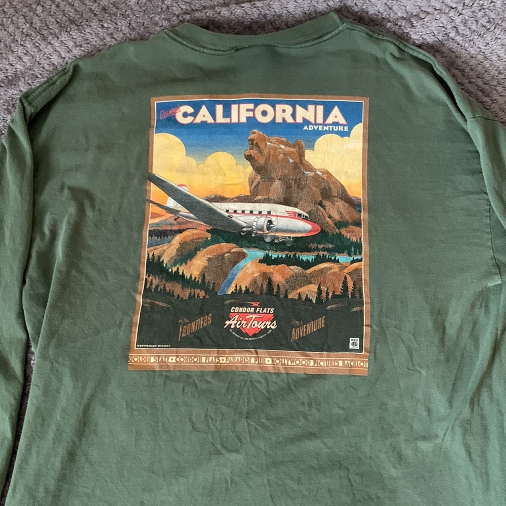 Vintage Disney California Adventure Long Sleeve Shirt